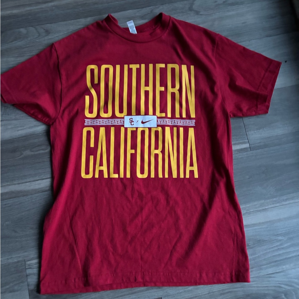 USC Nike Red Short Sleeve Tee